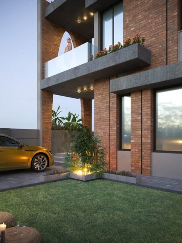 Visual comparison of different building material quality levels (e.g., basic vs. high-end windows) and their effect on house cost.