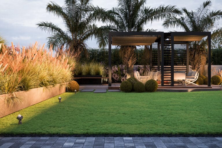 Presentation on bespoke landscape architecture for bungalows