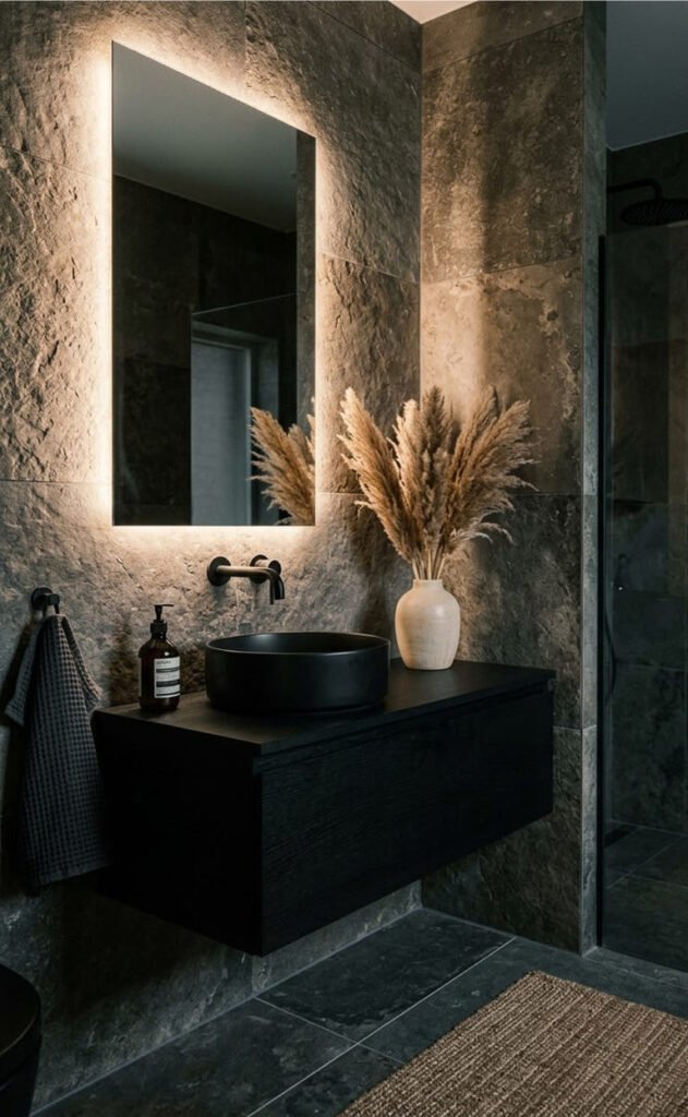 how-to-design-modern-monolithic-dark-stone-bathroom
